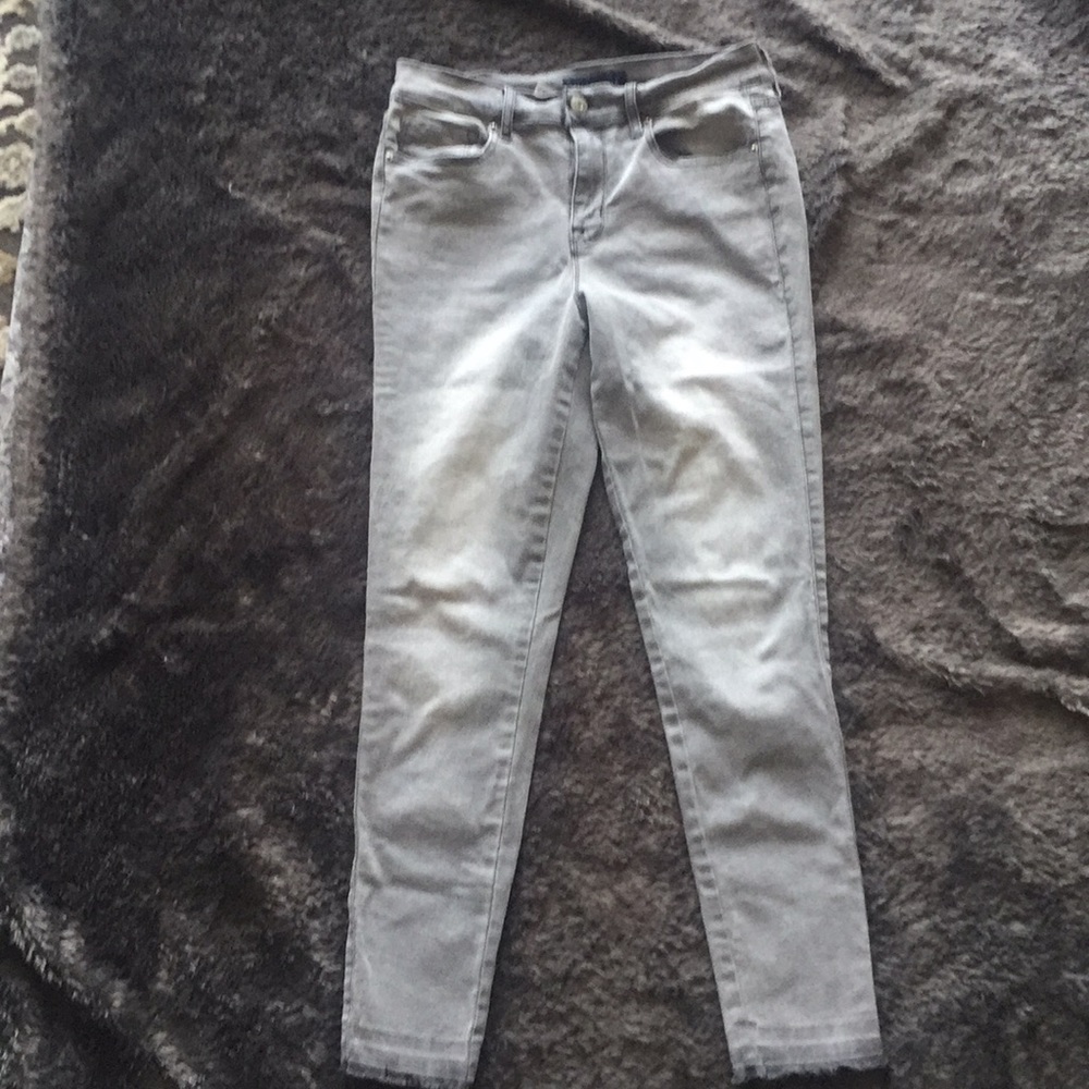 High waisted ankle jegging